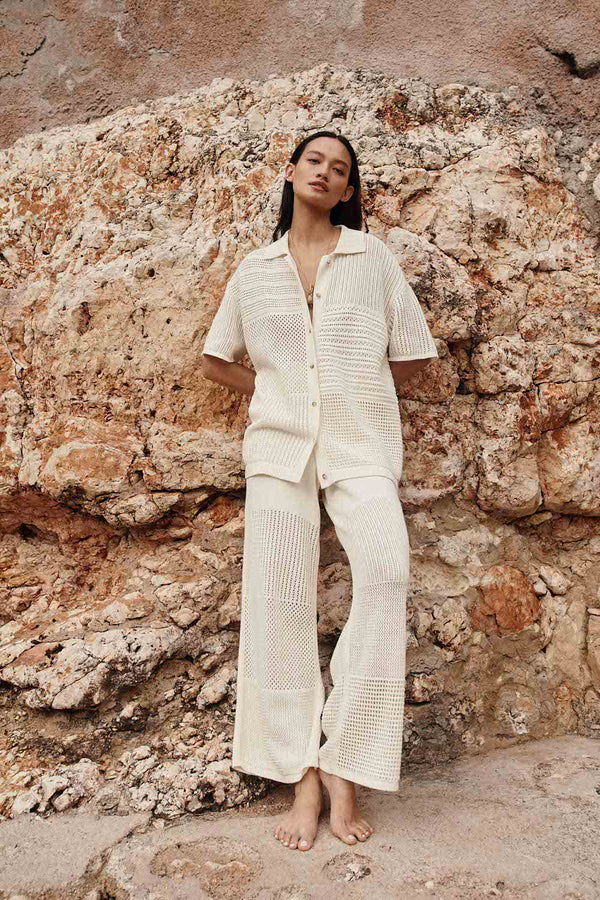 Pantalon Dello Creme