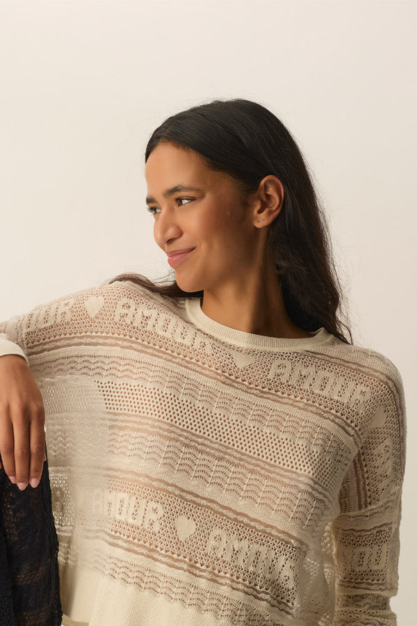 Pull Blisou Creme