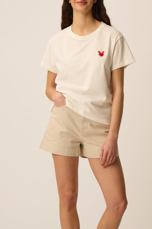 Tee-shirt Ilie Ecru