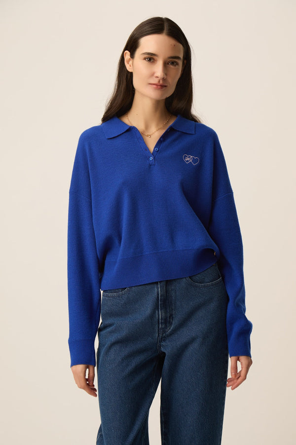 Pull Arnou Indigo