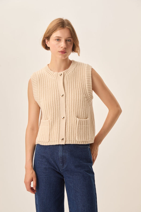 Gilet Dodomy Creme