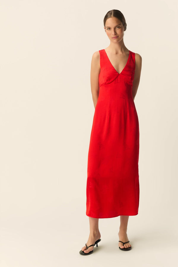 Robe Samia Rouge