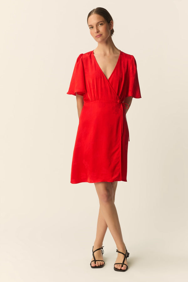Robe Samantha Rouge